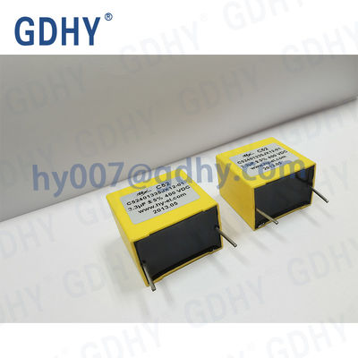 C52 3.3UF/400V Polypropylene Film Capacitor safety performance